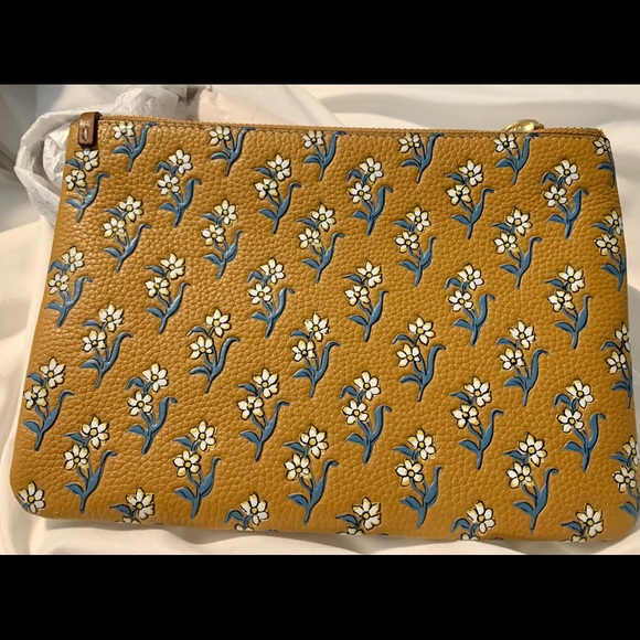 TORY BURCH - PERRY BOMBÉ PRINTED DOUBLE-ZIP MINI BAG NEW! - Picture 5 of 5